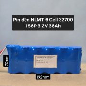 Pin sắt LiFePO4 32700 3.2V 36000mah 36Ah kèm mạch bảo vệ 1S cho đèn năng lượng mặt trời
